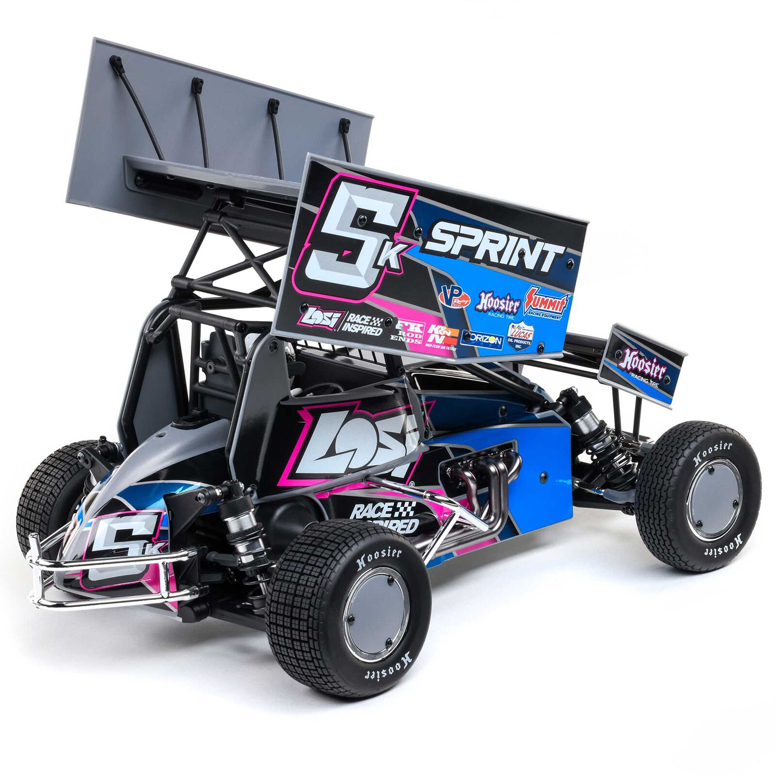 Losi 22S Sprint Body & Cage Mount Set - Complete Replacement Kit LOS-2432