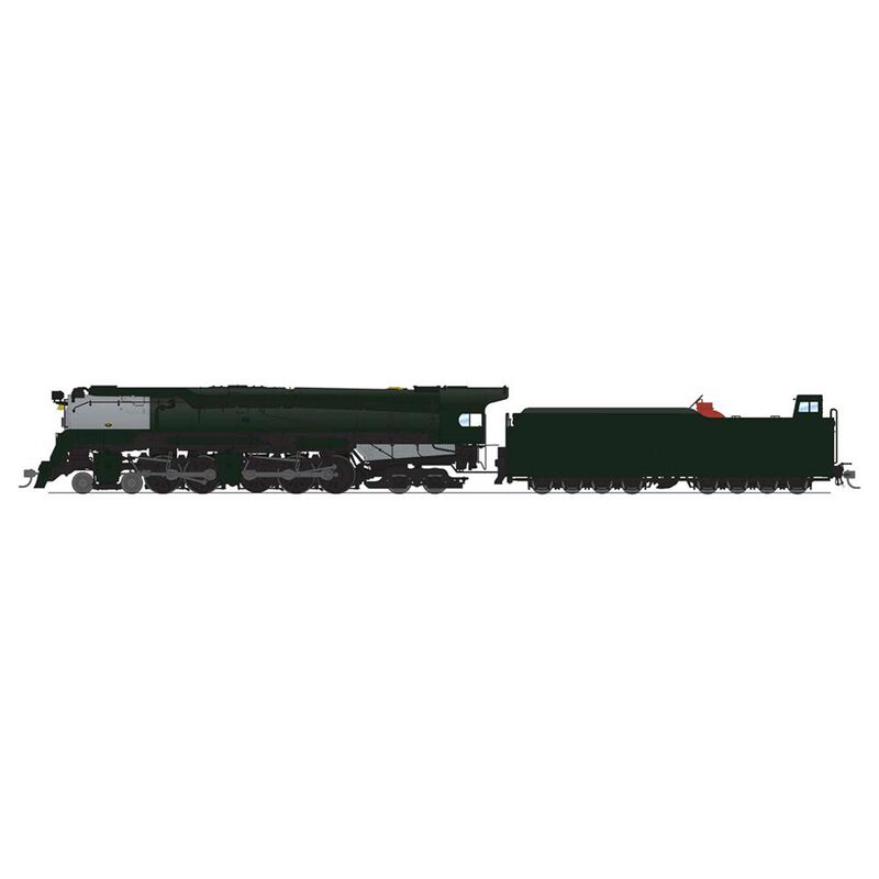 HO PRR Q2 Duplex 4-4-6-4 Locomotive, Unlettered, with 18K Gallon Tender, Paragon4