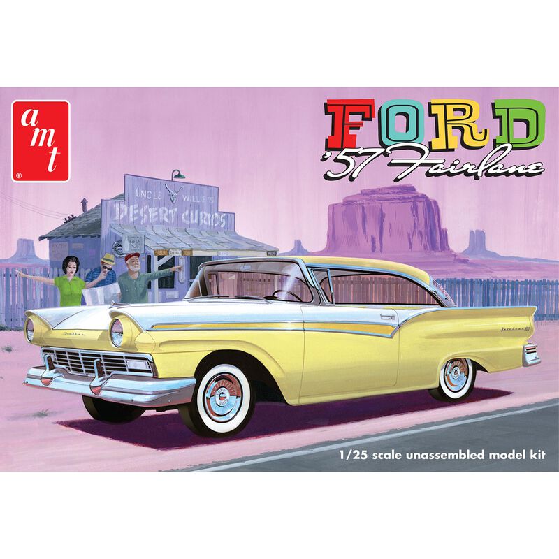 1/25 1957 Ford Fairlane Hardtop 3-in-1 Model Kit