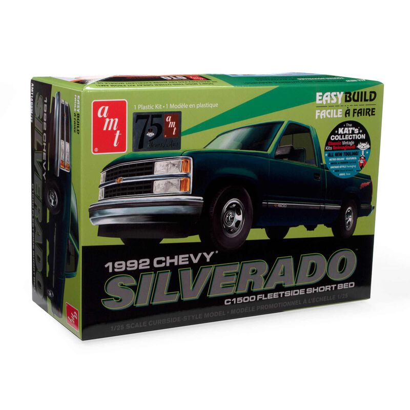 1/25 92' Silverado Shortbed Fleetside Easy Build