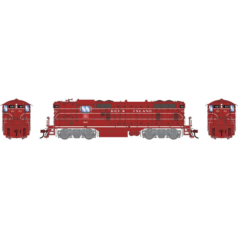 HO GEN GP7 Locomotive w/DCC & Sound, RI #441