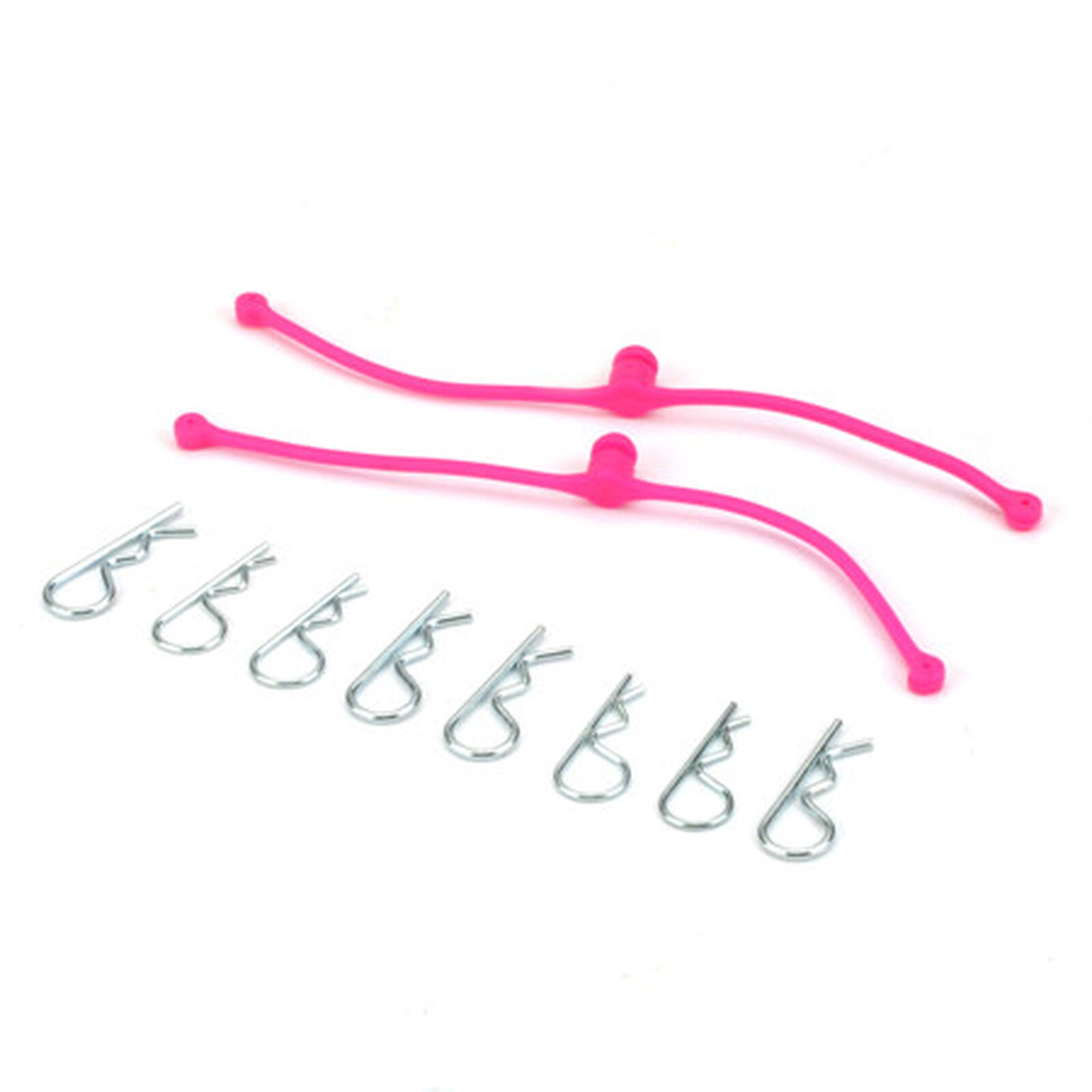 Body Klip Retainers, Pink (2)