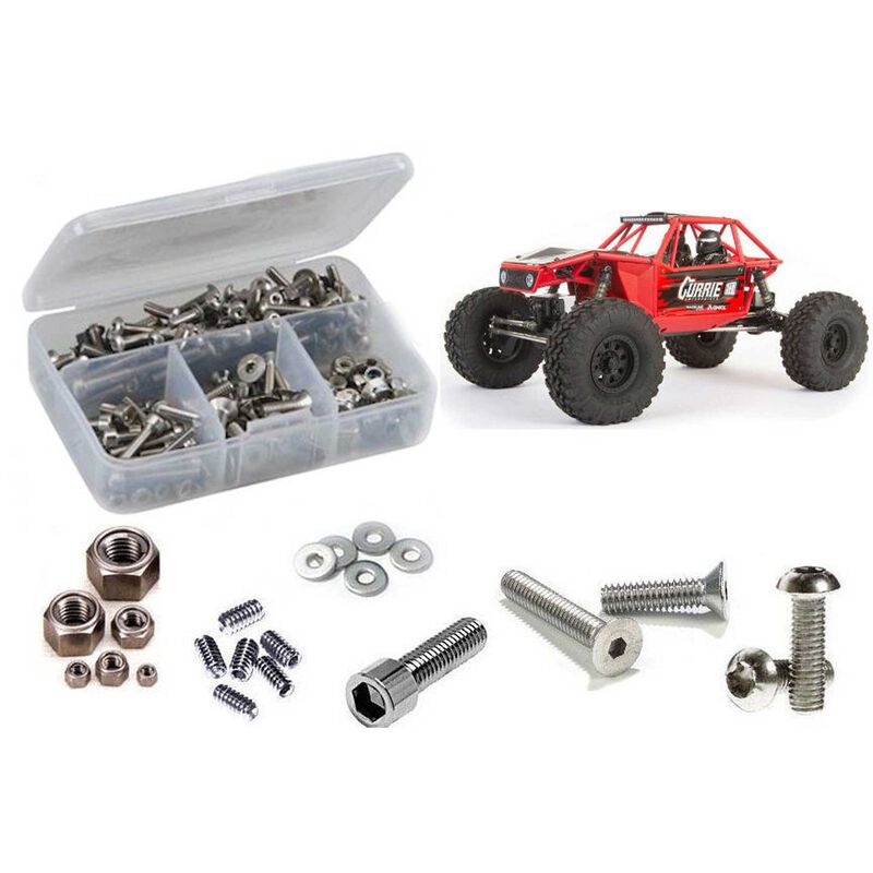 Stainless Steel Screw Kit, 1/10 Axial Capra 4WS Unlimited