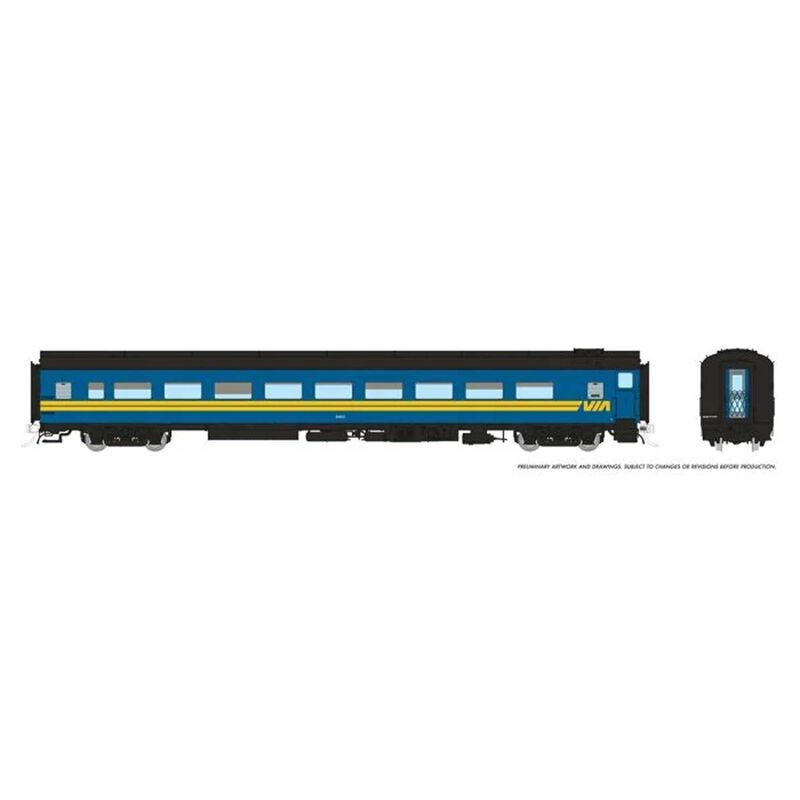 HO Lightweight Coach: VIA Rail Canada: #5647