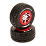 SpeedTreads Upshot SC Tire Mounted (2): Traxxas Slash/Rustler 4X4 Front Rear ECX