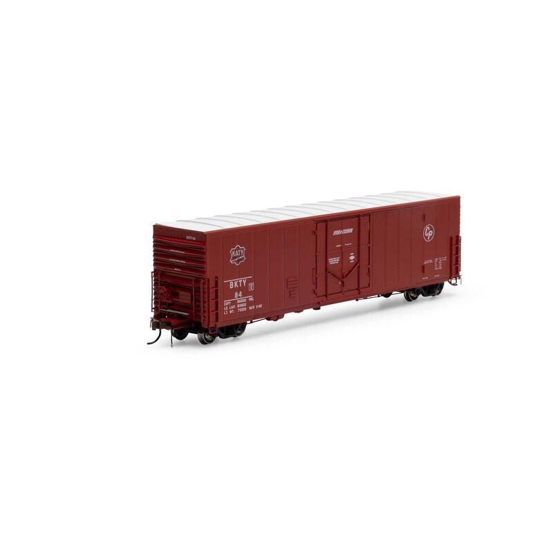 HO 50' PC&F Smooth Side Box with 10'6" Door, BKTY #84