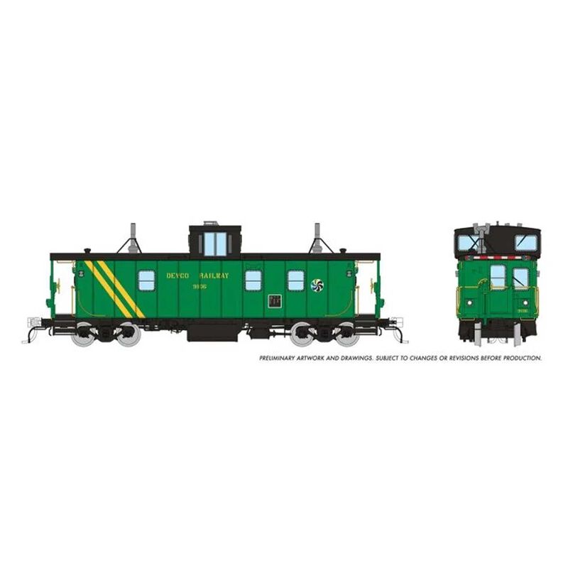 HO CN H-S Caboose: Devco: #9106