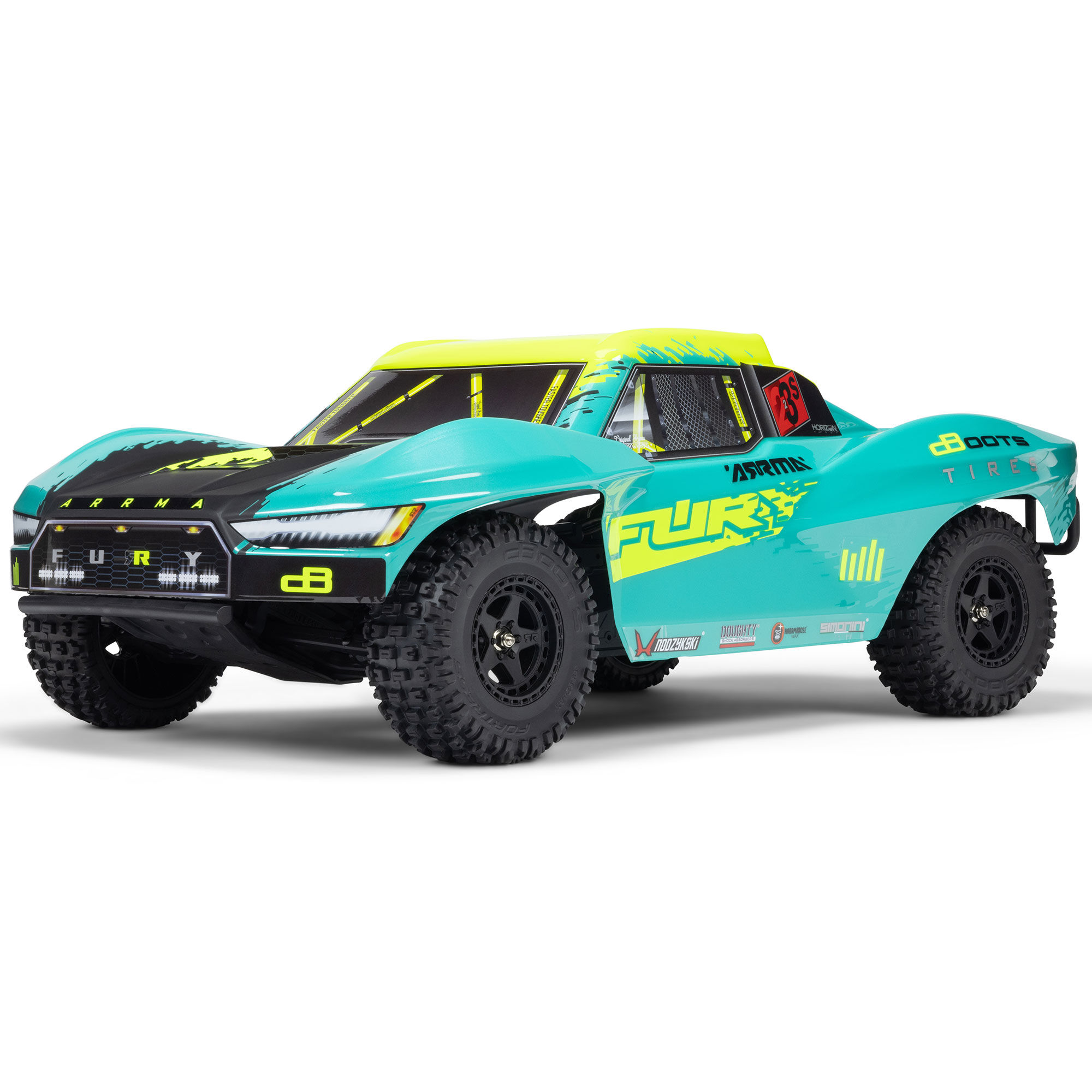 ARRMA 1/10 FURY 223S DSC 2WD RTR Brushless Short Course Truck