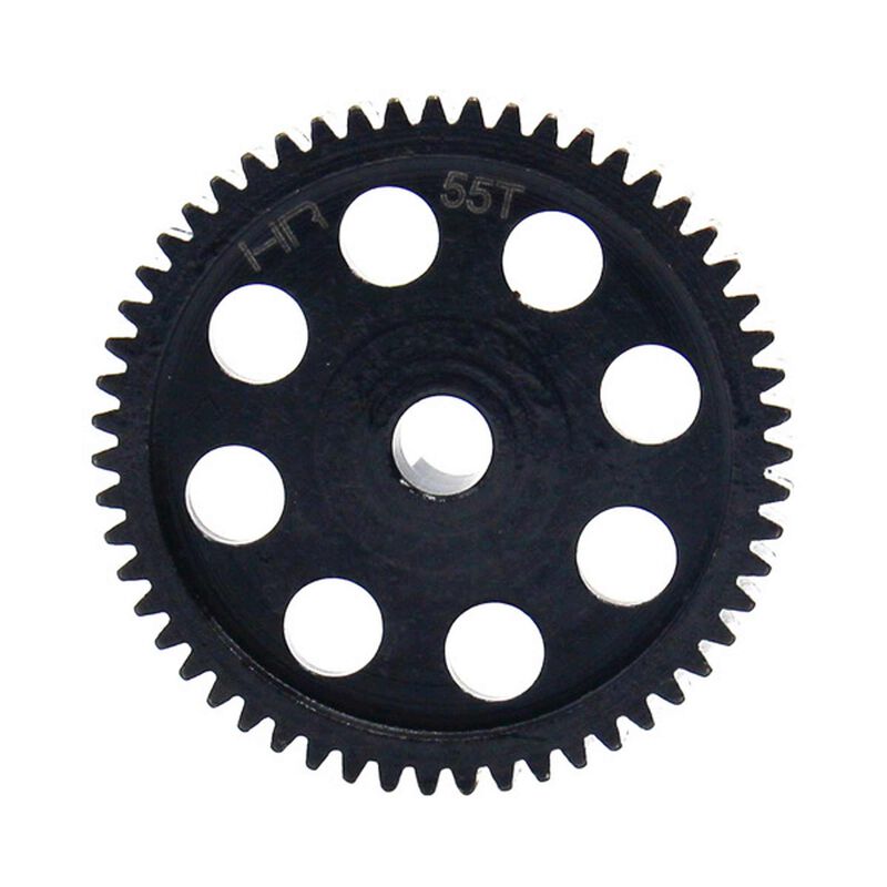 55T 0.5MOD Steel Spur Gear: Losi Mini No Prep