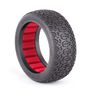 1/8 Chain Link Clay Tires, Red Inserts (2): Buggy
