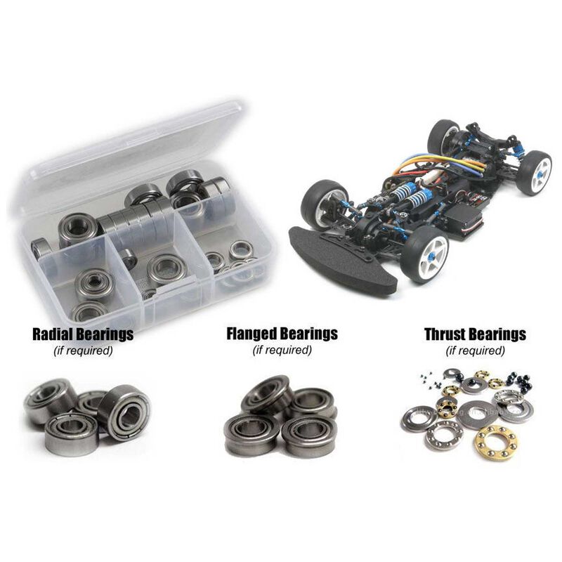 Metal Shielded Bearing Kit, 1/10 Tamiya TA06 Pro