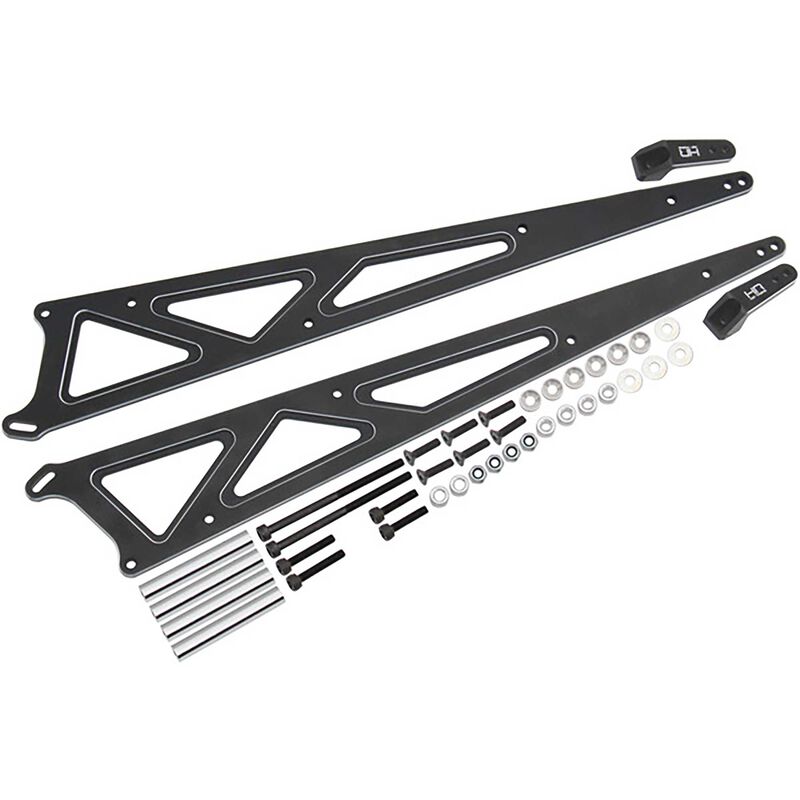 Aluminum Speed Run Wheelie Bar: DR10