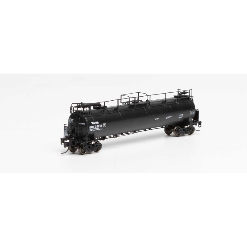 N TankTrain Intermediate, GATX/Black Letter #28231