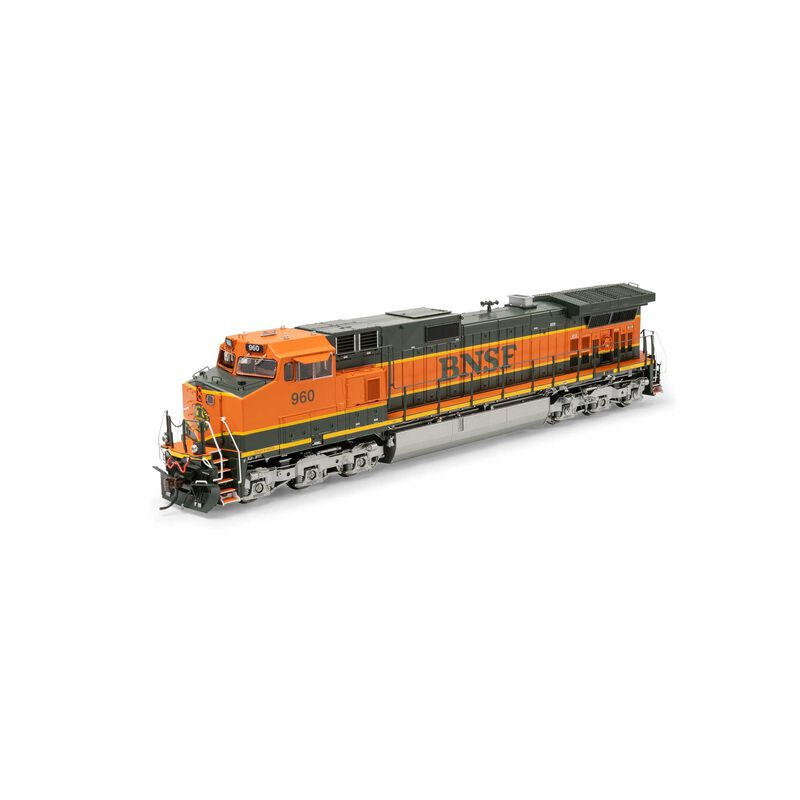HO GE Dash 9-44CW Locomotive with DCC & Sound, BNSF Heritage I #960