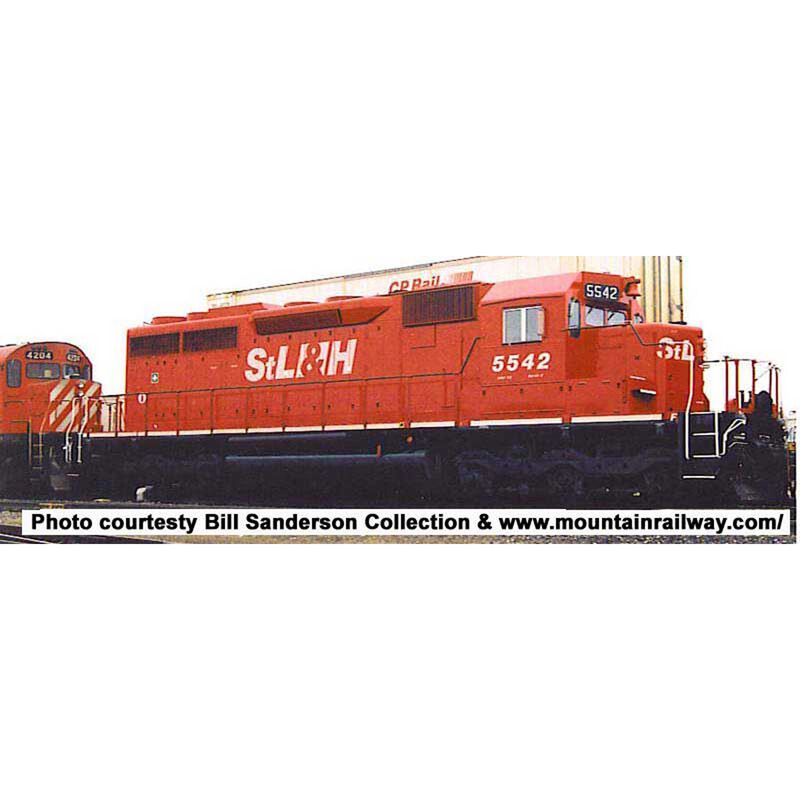HO SD40 w DCC & Sound STL&H #5524