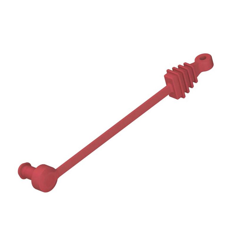 Battery Door Clip Retainer Red
