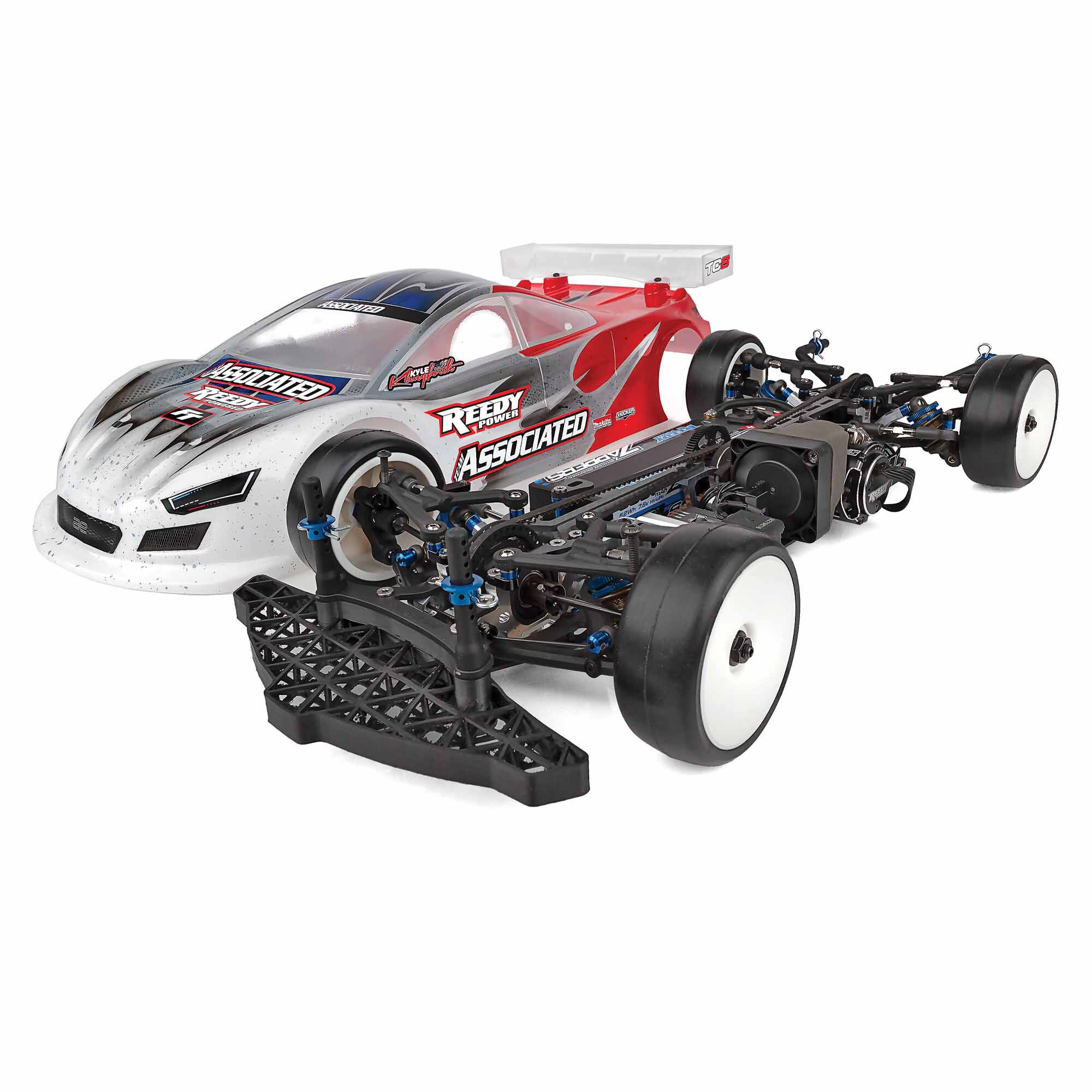 Team Associated 1/10 TC8 Steel-Spec 4x4 Touring Car Team Kit