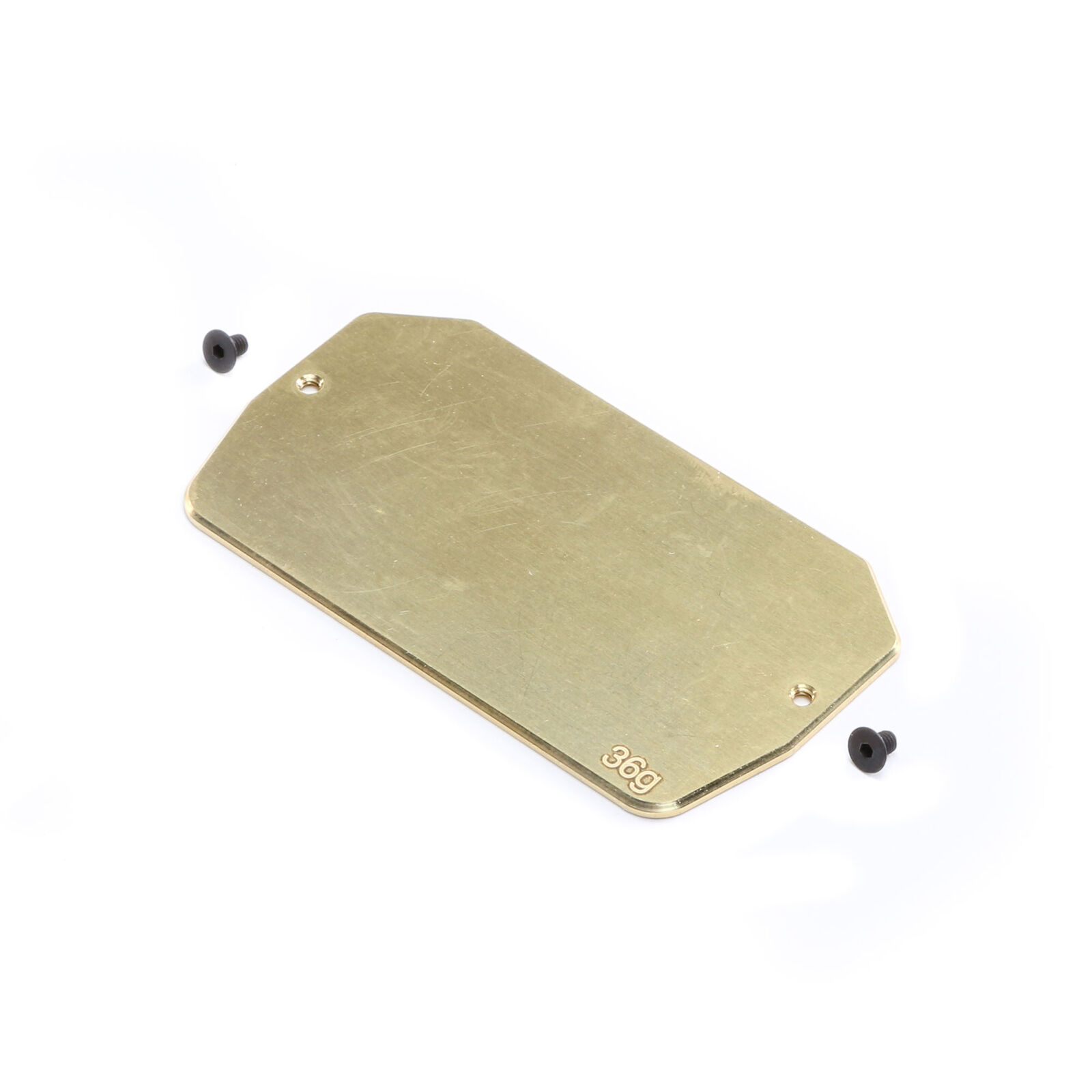 Brass Electronics Mounting Plate, 34g: 22 5.0