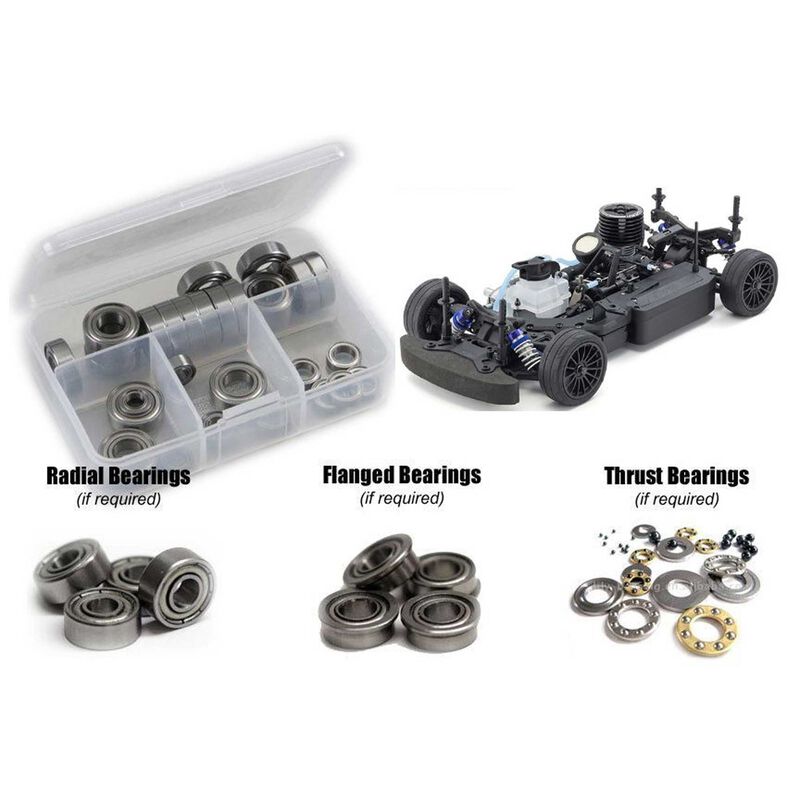 Metal Shielded Bearing Kit, 1/10 Kyosho FW-06 Nitro