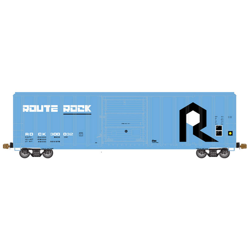 HO FMC 5347 Single Door Box RI Route Rock #300032