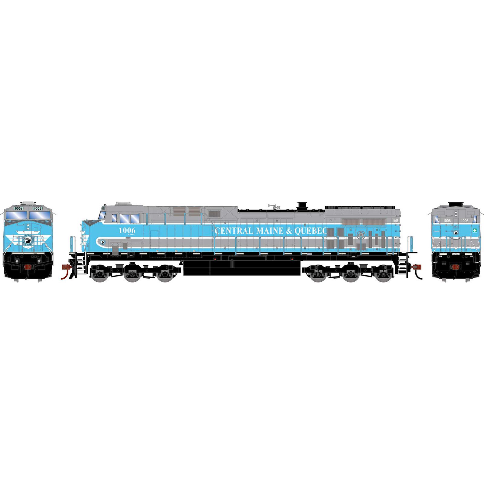 HO ATH AC4400CW Locomotive, CMQ #1006