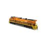 HO GE Dash 9-44CW Locomotive with DCC & Sound ARZC with Heralds & OLS Logo #4402