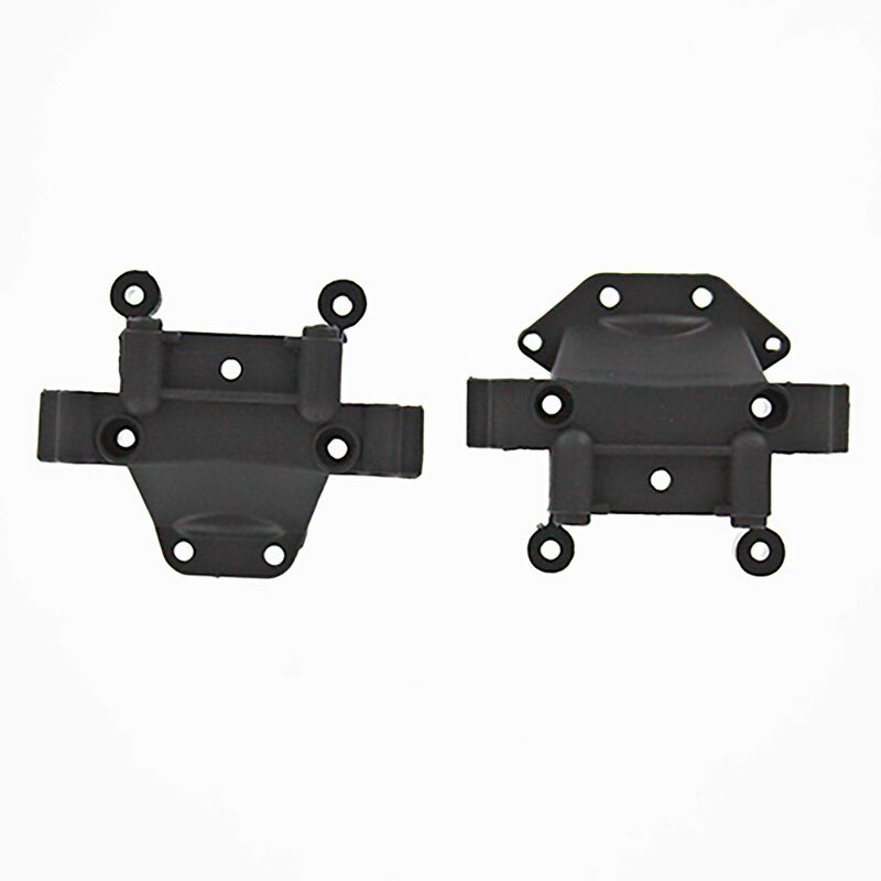 Plastic Front Rear Upper Suspension Arm Mount, 1/6 Redcat Shredder