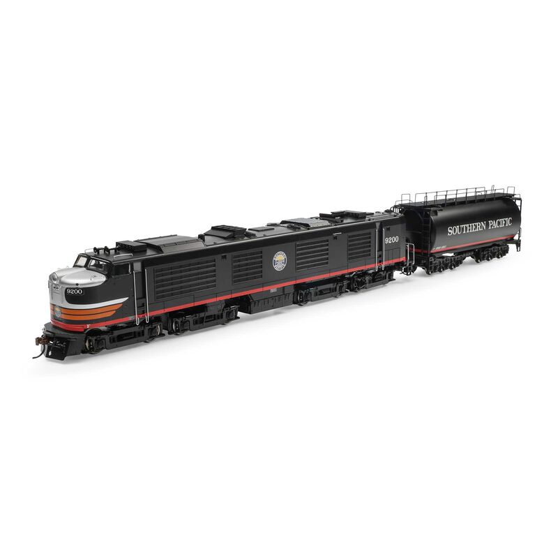 HO Gas Turbine Locomotive & Tender with DCC & Sound, SP #9200