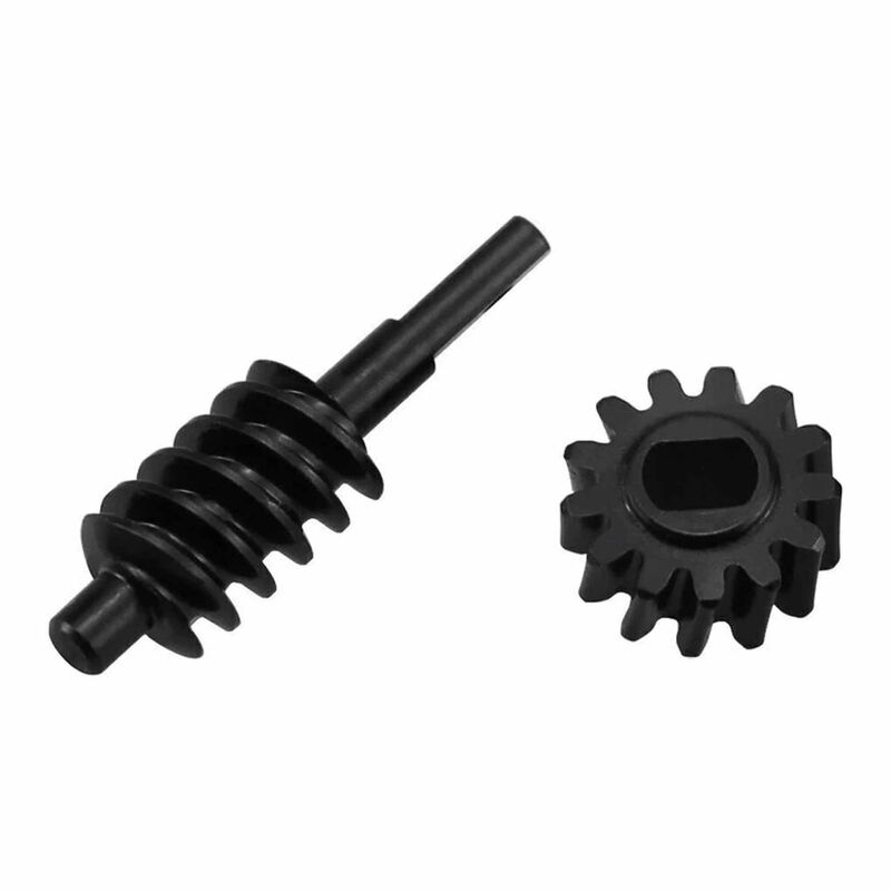 Steel 13T Center Worm Gear Set, 1/30 Axial SCX30