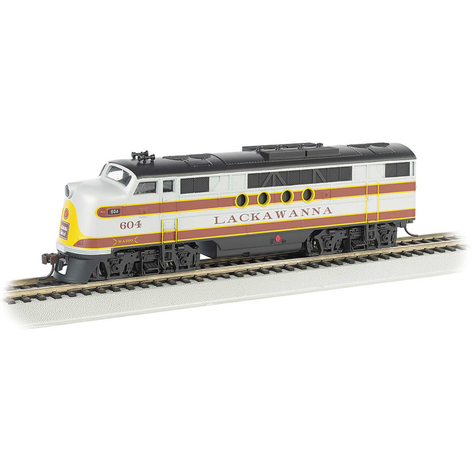 HO EMD FT-A Locomotive with DCC & Sound, Lackawanna