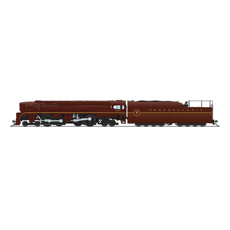 N PRR T1 Duplex Locomotive, #5504, Tuscan Red