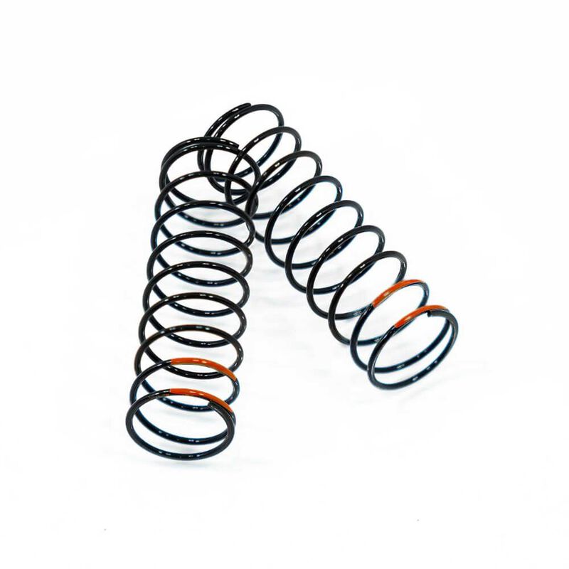 Shock Spring Set (1.5 x 9.75T, 3.71lb/in, 73mm, orange)