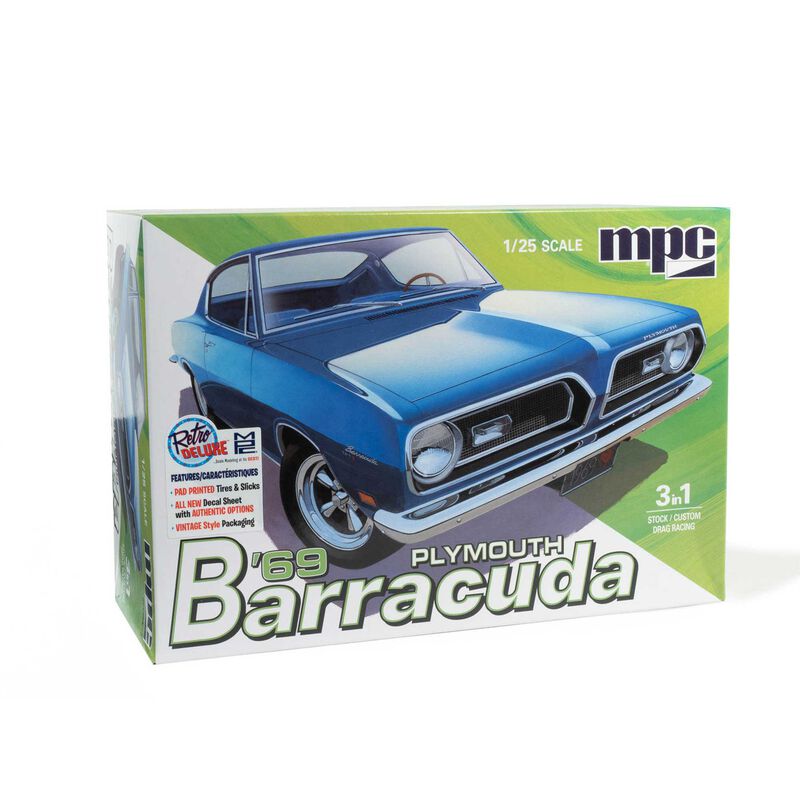 1/25 1969 Plymouth Barracuda
