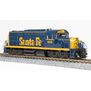 N Alco RSD-15 Locomotive, Blue/Yellow, Paragon4, ATSF #829