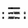 HO 2-8-0 Consolidation Paragon4 Sound/DC/DCC, Smoke , ATSF 871
