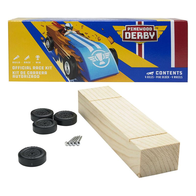 Boy Scouts of America Official Grand Prix Pinewood Derby Car Kit