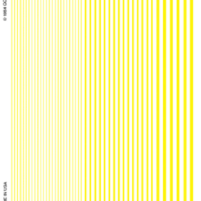 Stripes, Yellow