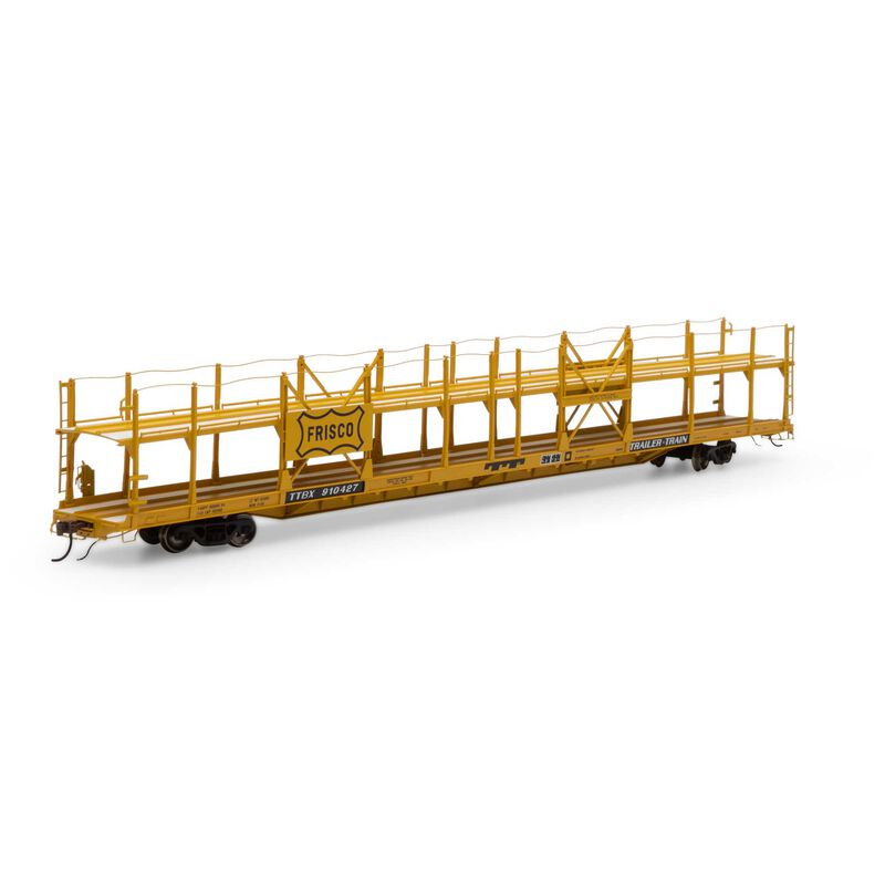 HO F89-F Bi-Level Auto Rack, Frisco/TTBX #910423
