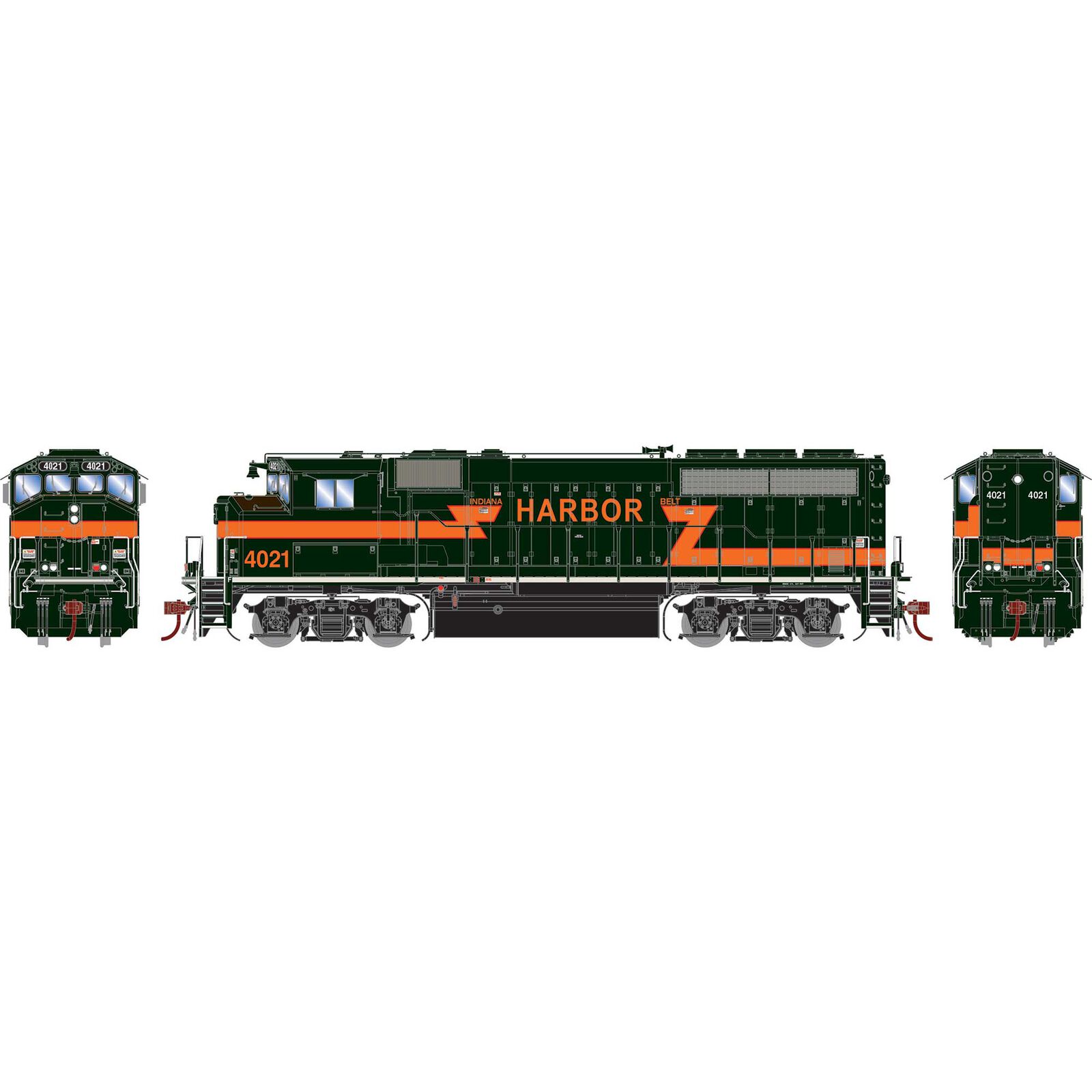 HO GP40-2L, Indiana Harbor Belt #4021