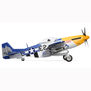 P-51D Mustang 1.5m Smart BNF Basic with AS3X and SAFE Select