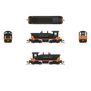 9389 EMD SW7 Switcher, Cotton Belt 1057, Black & Orange, No-Sound / DCC-Ready, N