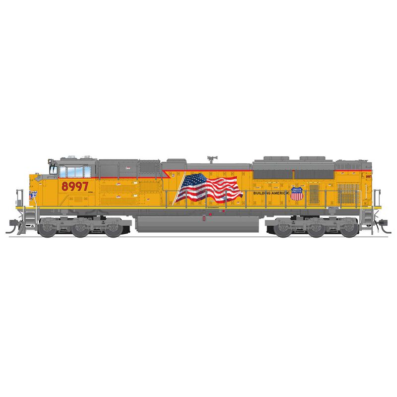 HO EMD SD70ACe Locomotive, UP 8997 Building America Scheme