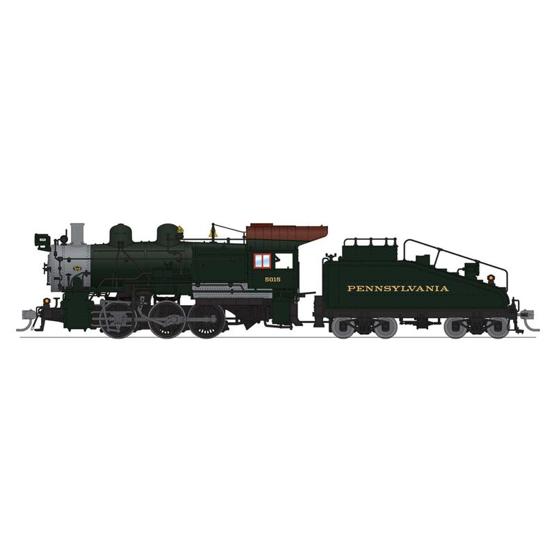 HO PRR B6sb 0-6-0, #5015, Pre-War Appearance, 60S66A Tender, No-Sound/DCC-Ready