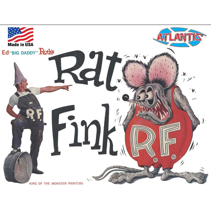 1/25 Ed Roth Rat Fink
