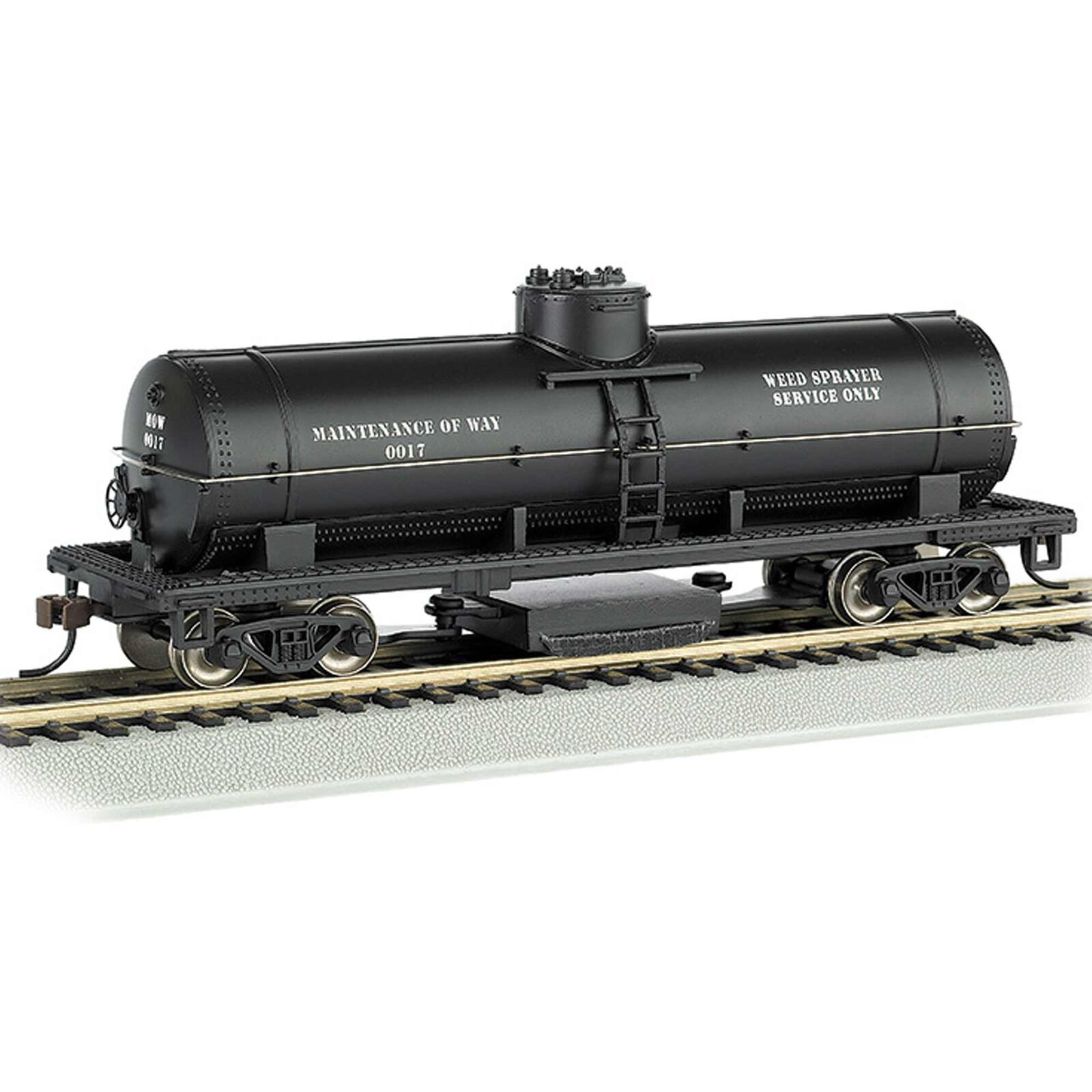 HO Track Cleaning Tank Car, MOW