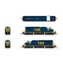 HO EMD SD40 Locomotive, CSX 8406, YN3 Scheme