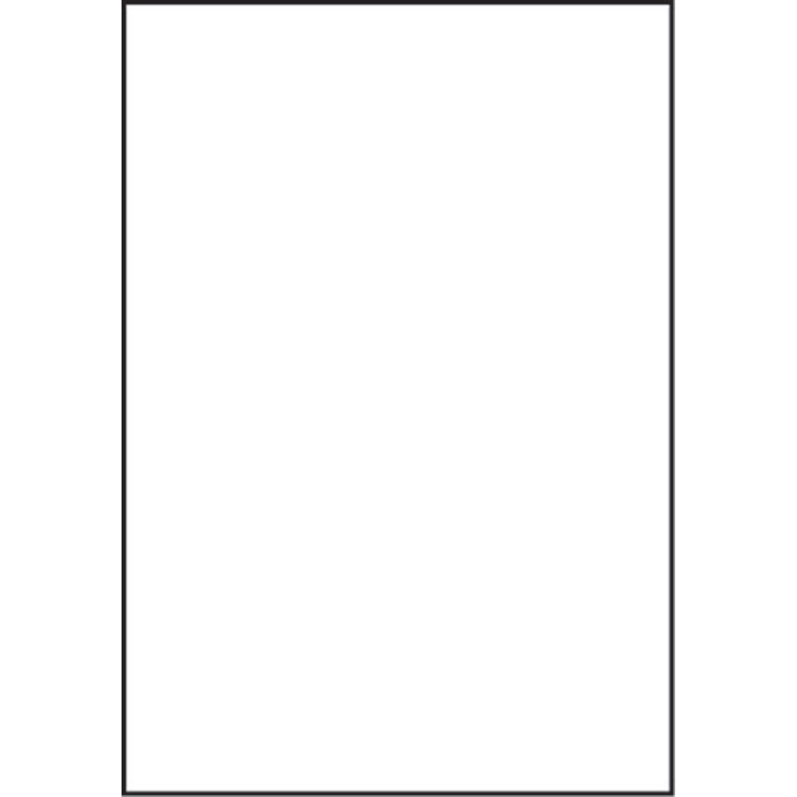 Styrene Sheets, White, .020 x 7.6" x 11" (4)