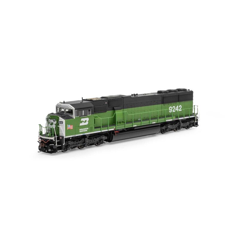 HO SD60M Tri-Clops Locomotive with DCC & Sound, BN #9242