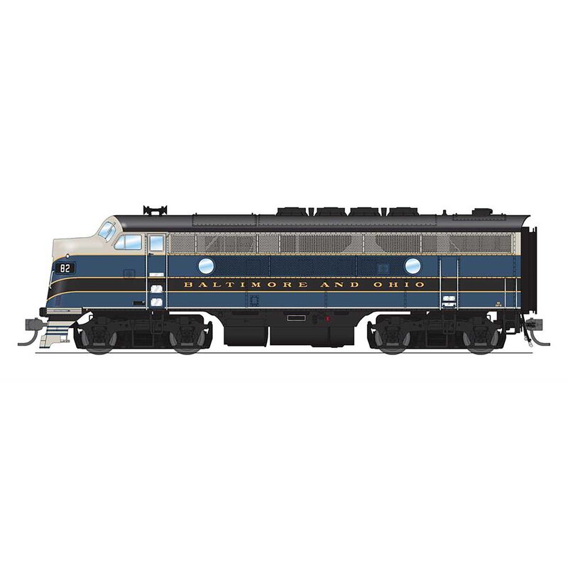 HO EMD F3 Paragon4, B&O #82/82X