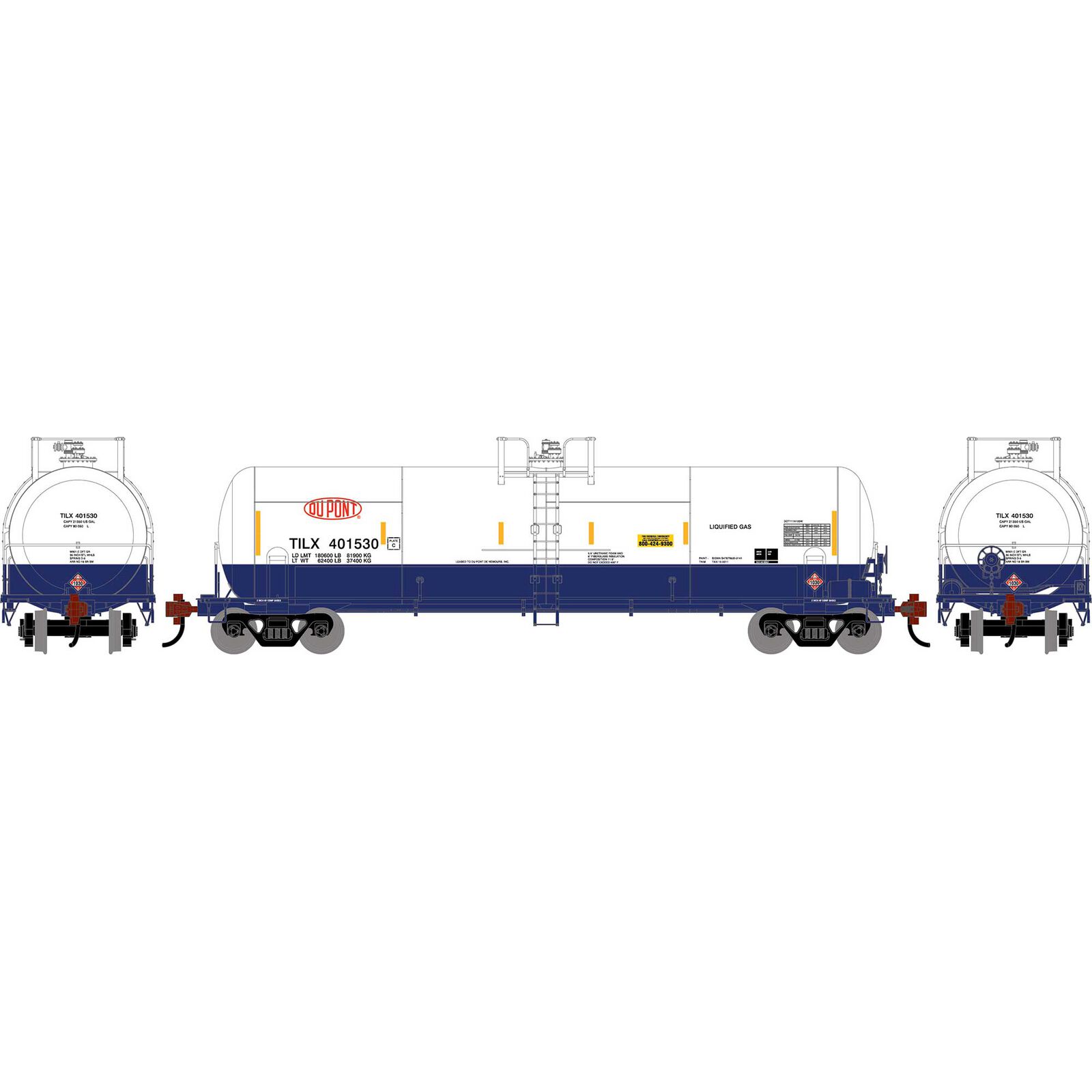 HO ATH RTC 20,900 Gallon Tank Car, TILX #401530